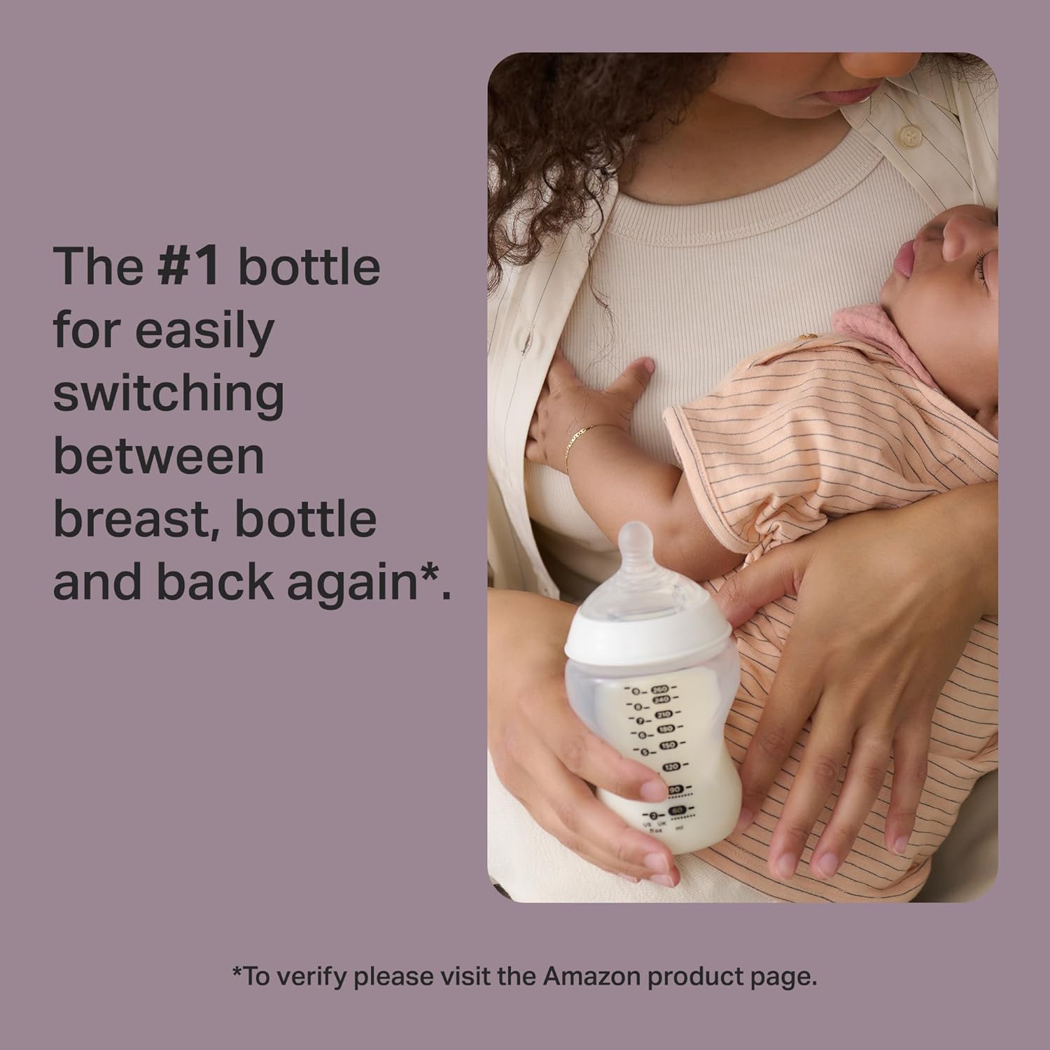 Tommee Tippee Natural Start Anti-Colic Multicoloured Baby Bottles - Pack of 6